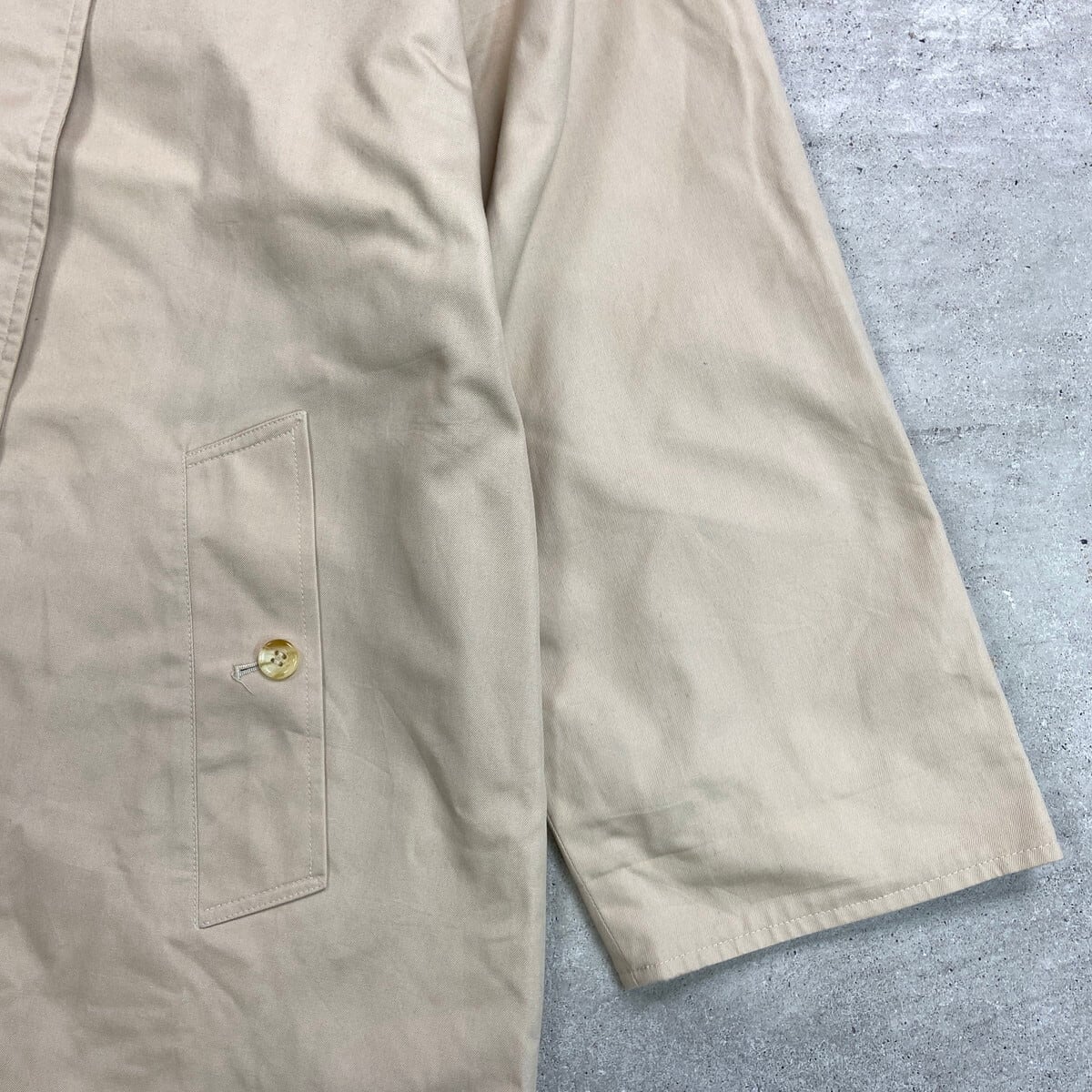 70~80年代 英国製 Burberry's バーバリー ステンカラーコート バルマ