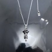 THORNY CROSS #1 NECKLACE with GODSIZE® I.D. TAG / ソーニークロス#1ネックレス ゴッドサイズ® I.D.タグ