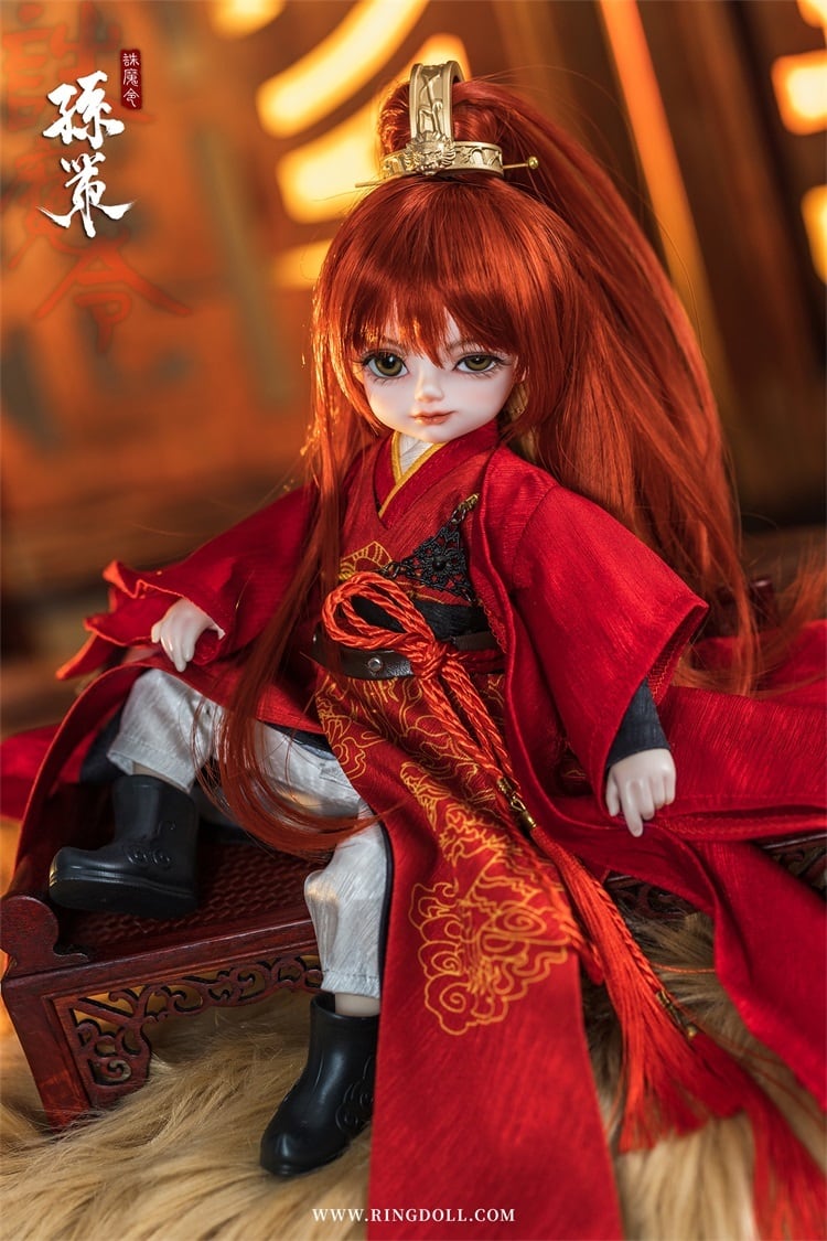 RingDoll 孫策 1/6スケール BJD ボールジョイントドール ◇Ringdoll◇孫策‐1/6サイズ（ドール本体）《受注》 | ドールショップEDEN