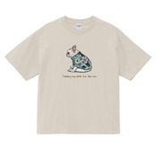 ALOHA/Tシャツ/グレージュ/ユニセックス