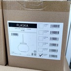 未使用品 ELUX エルックス FLASKA フラスカ CC-P02 ペンダントライト 吊り下げ照明 照明 ライト フロストガラス モダン 北欧 ナチュラル