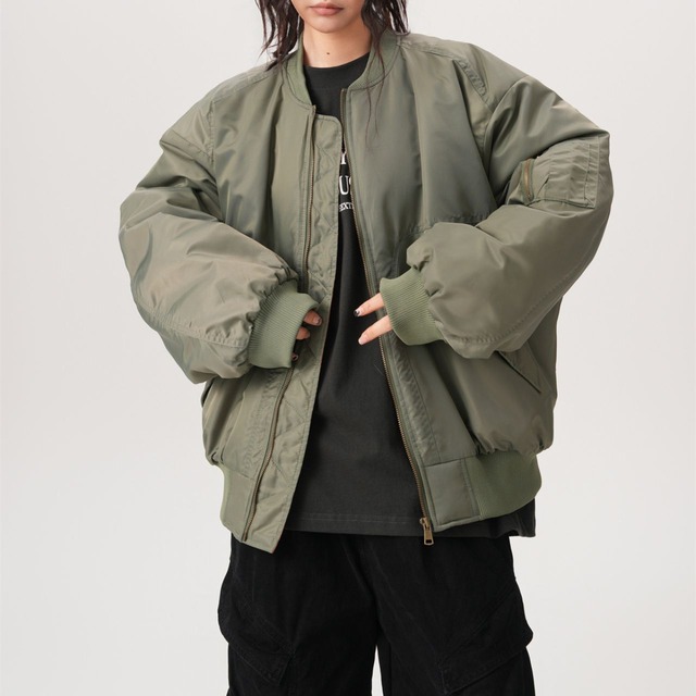 ユーティリティオーバーMA1ジャケット 2col R01162