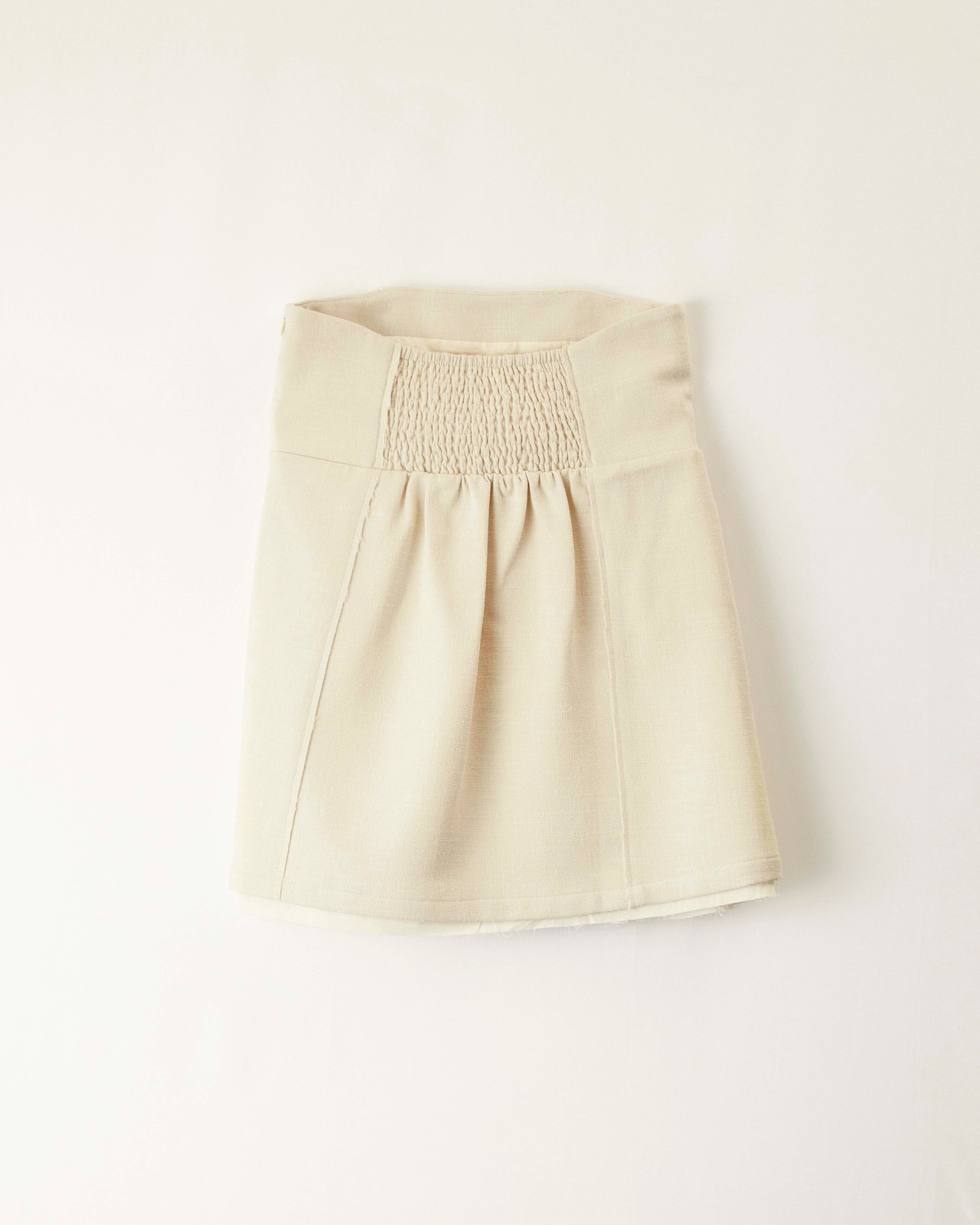 DU250503 linen like layered bare tunic【残り3点】