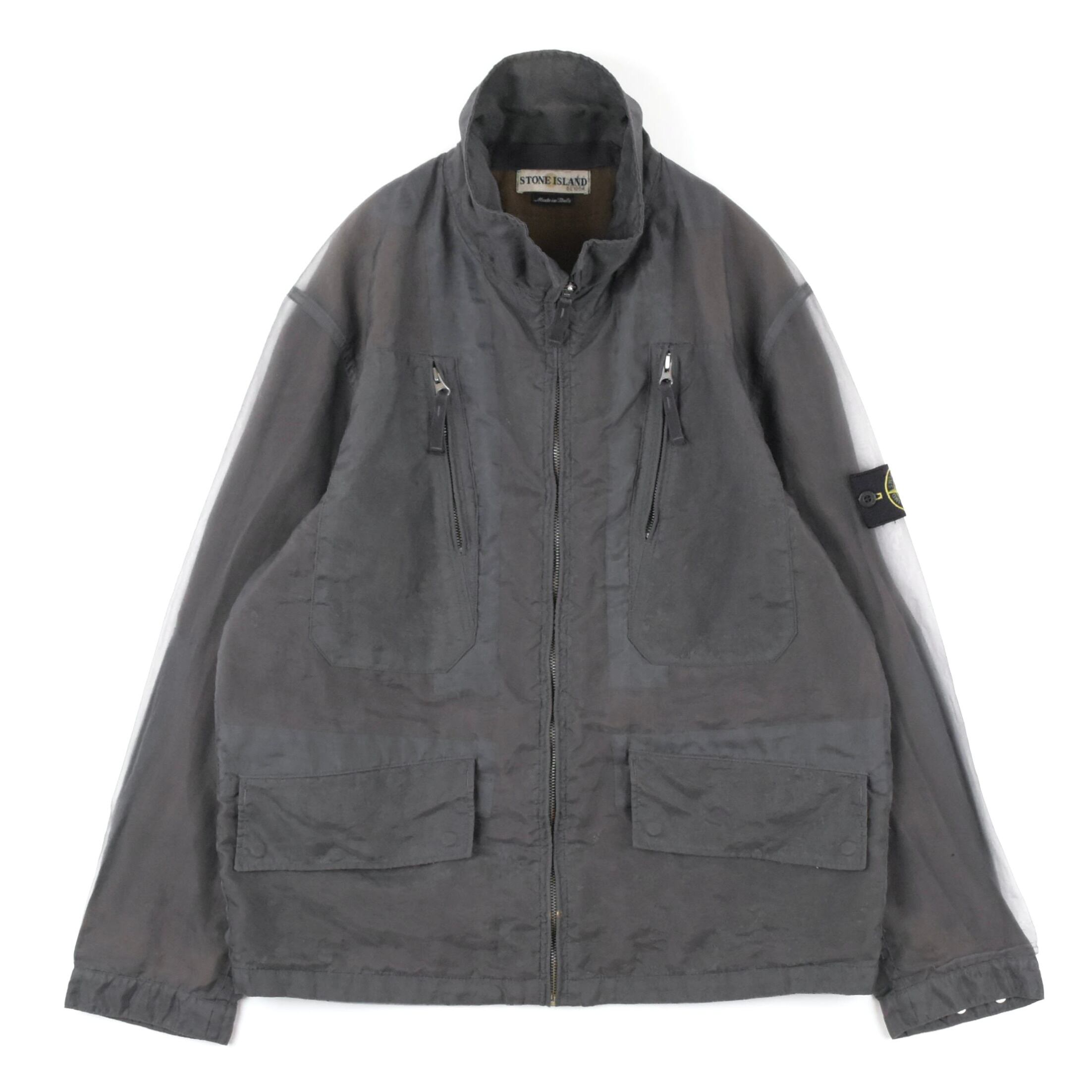 2001ss STONE ISLAND MONOFILAMENT JACKET | PLAIRE