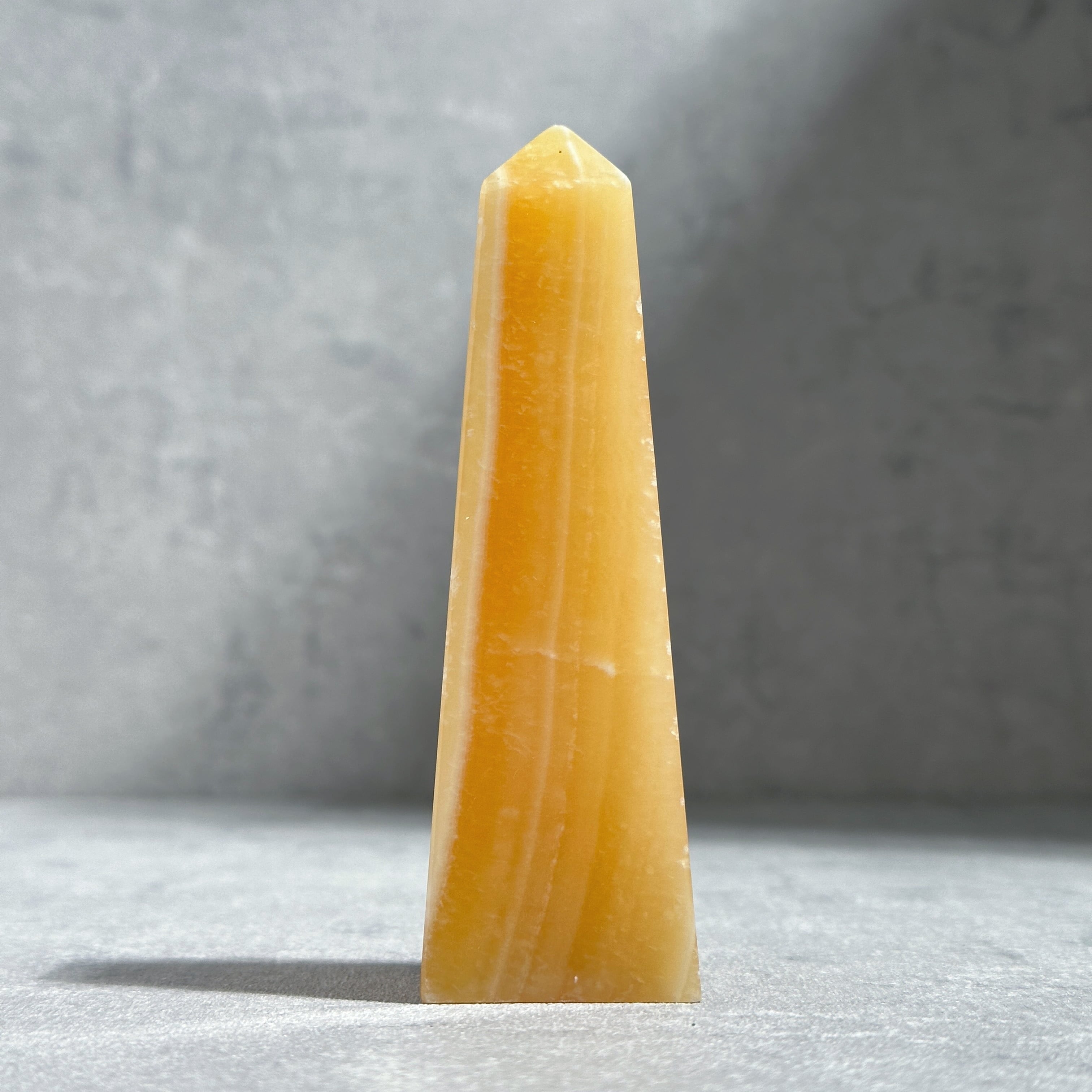 オレンジカルサイト タワー型43◇ Orange Calcite ◇天然石・鉱物
