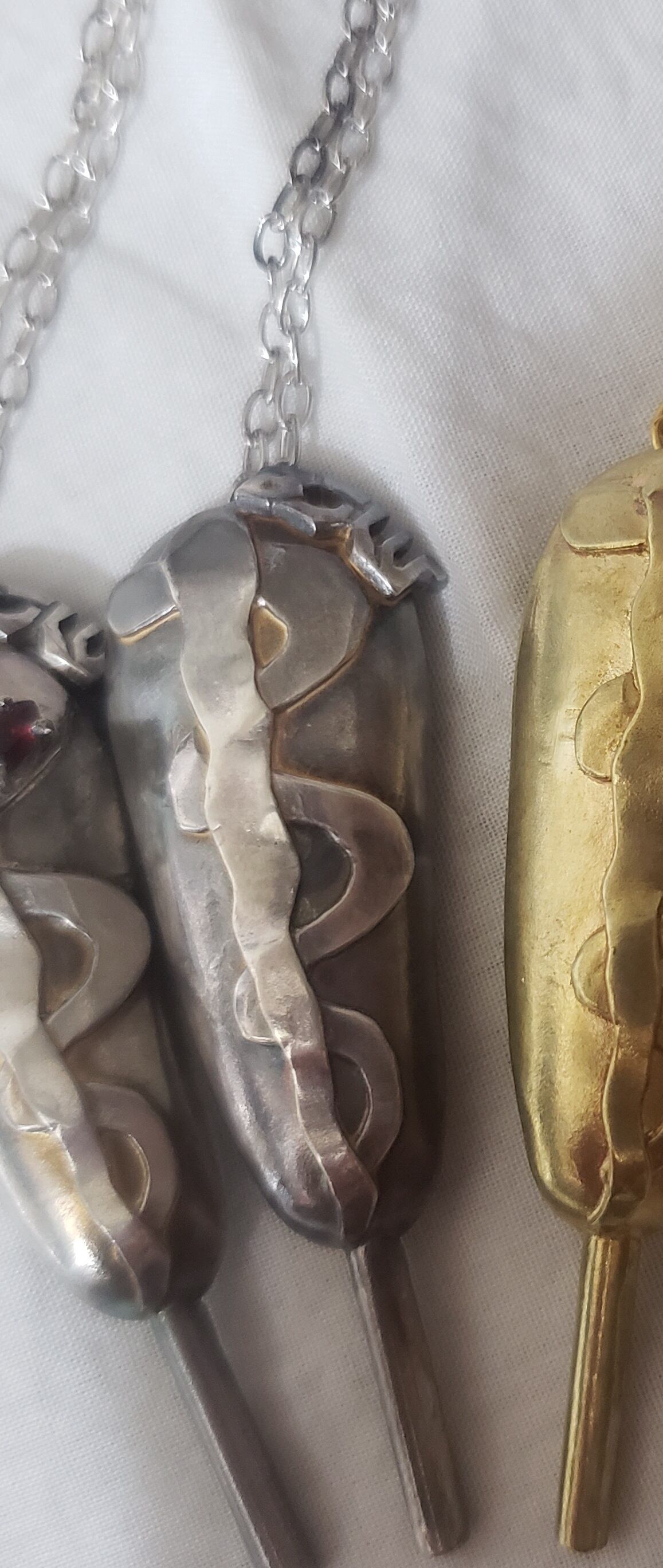 大日本プロレス公式グッズ 世界一固いフランク ネックレス（シルバー