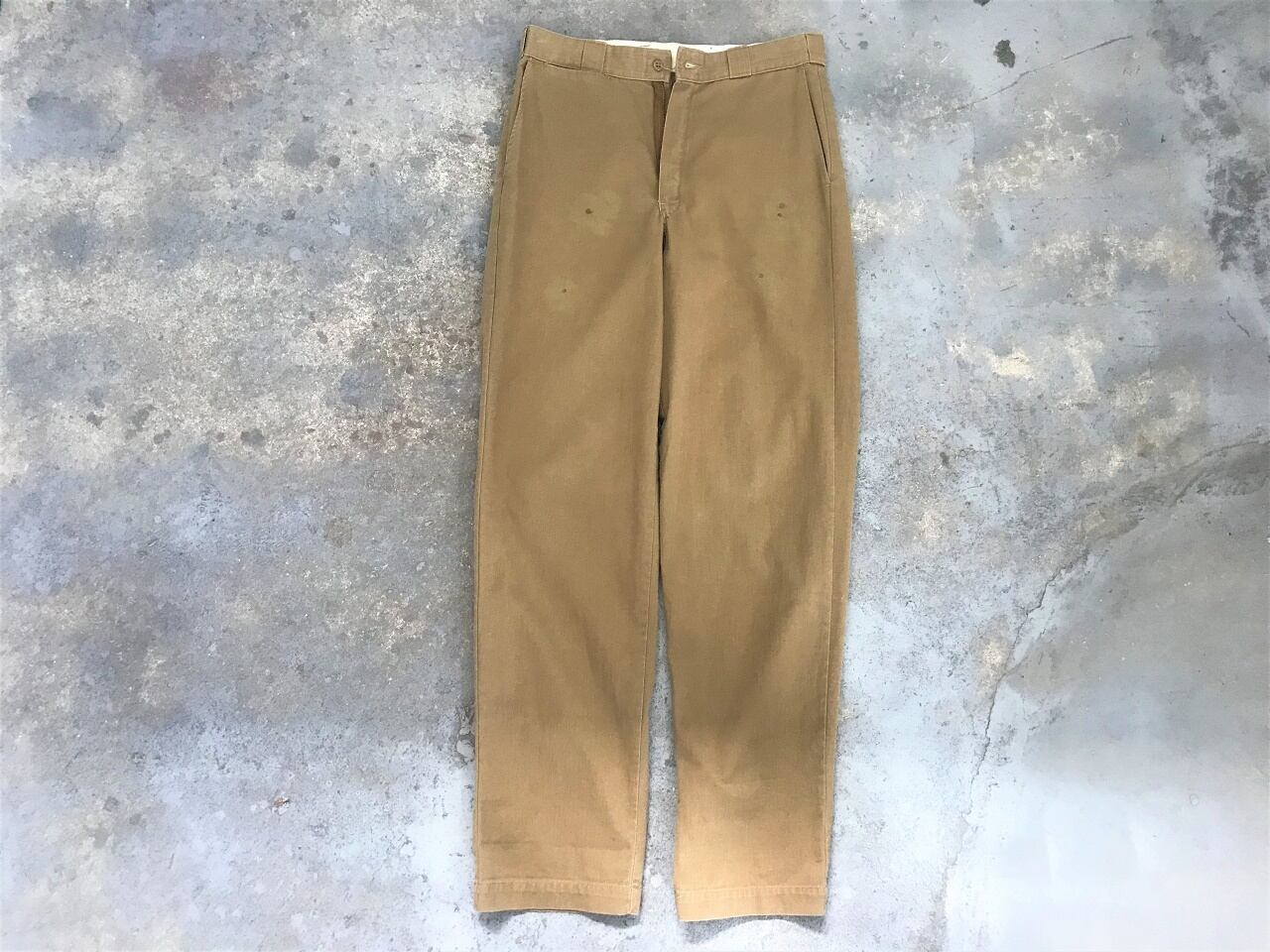90s Dickies 874 work pants BEIGE