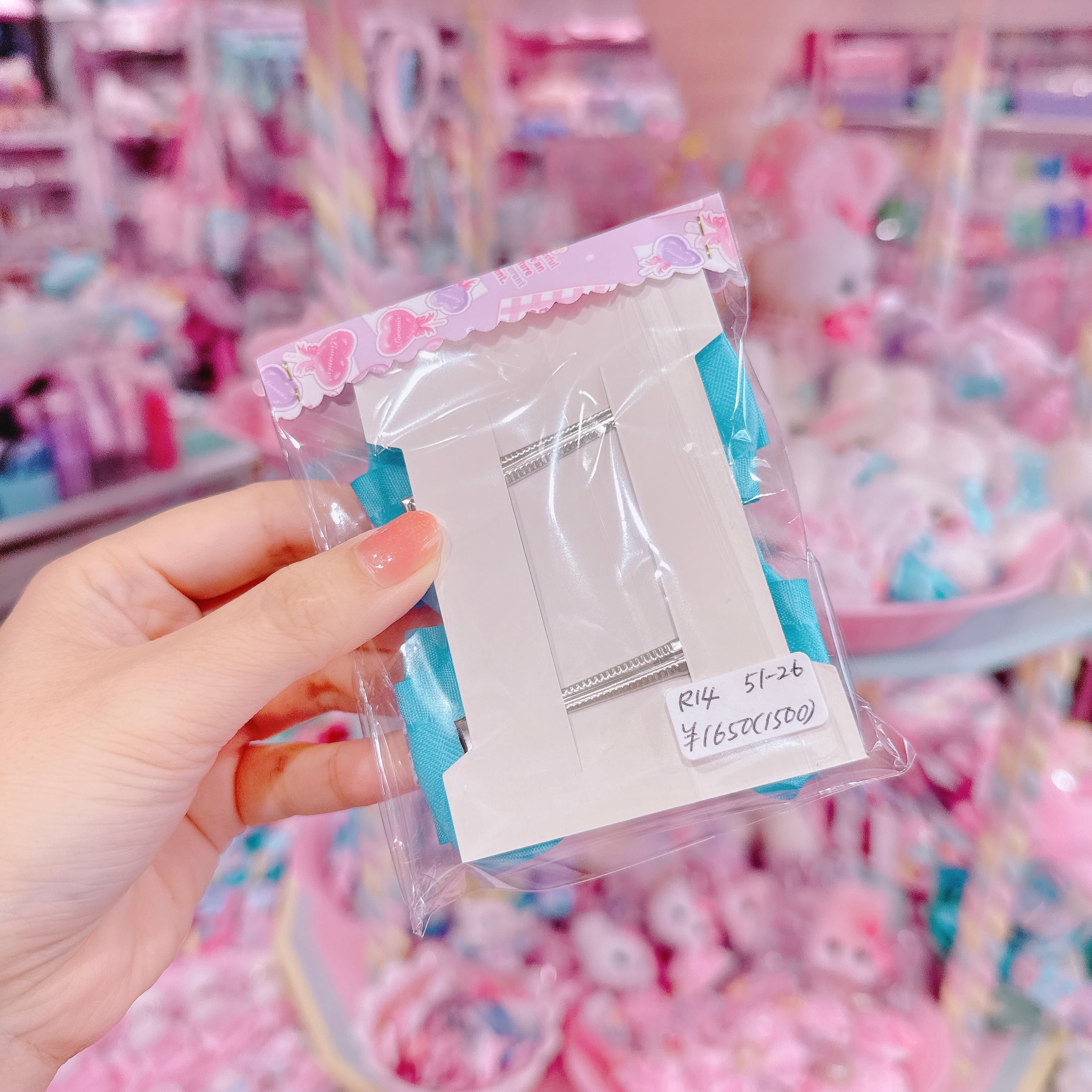 【R14】51-26くるみキャンディリボンツインへクリップ