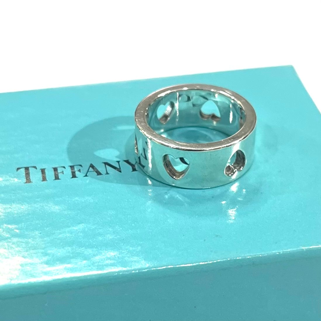 TIFFANY & Co.】【10.5号】2832 ティファニーハート カットアウト