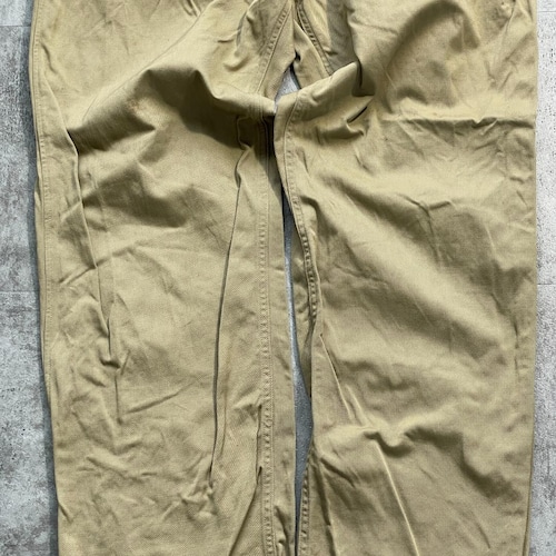 50s フランス軍 実物 M-52 チノパンツ 34 w31 詳細写真5