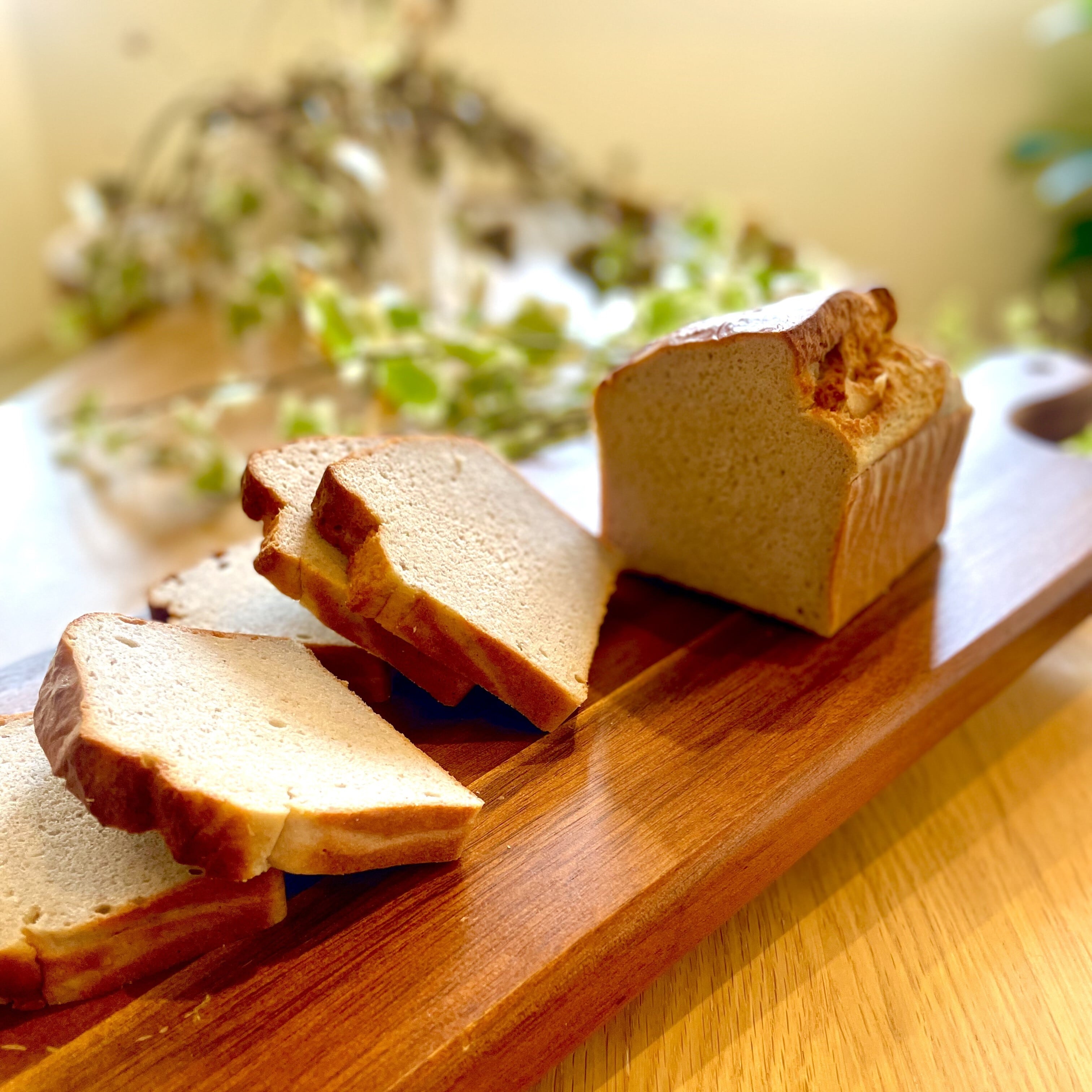 グルテンフリー 蕎麦粉パン 12枚切り(1本分)