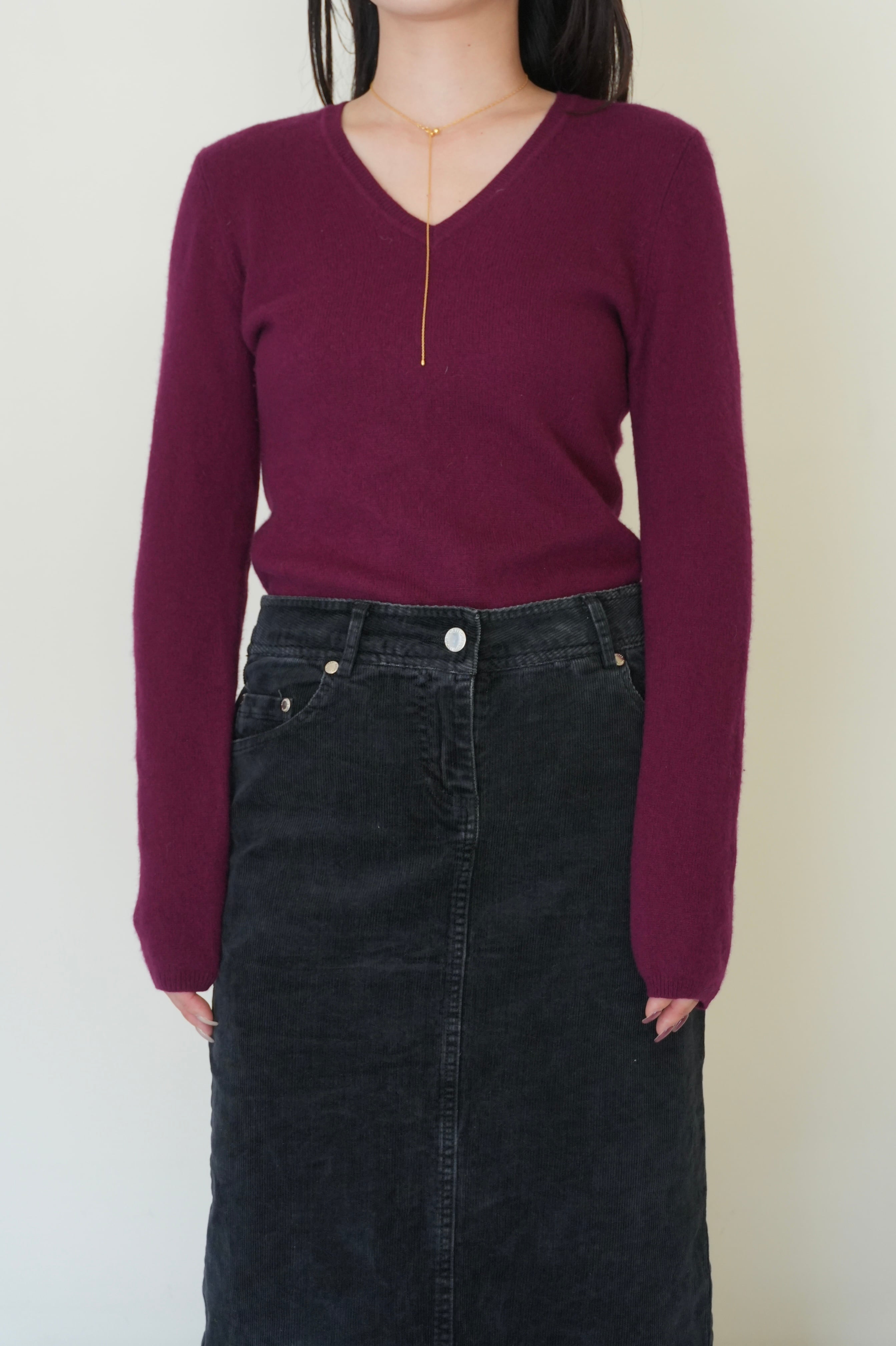 used cashmere knit