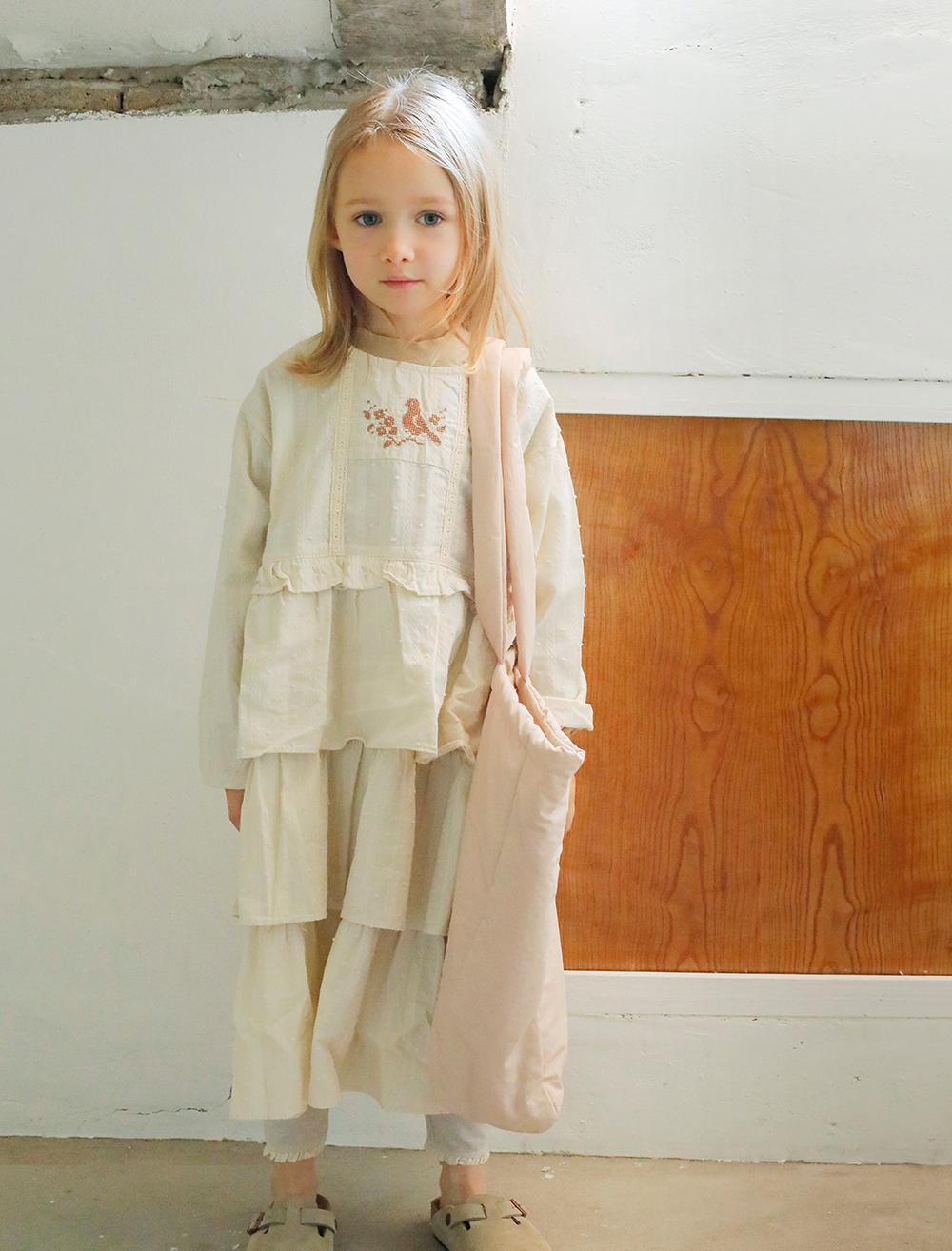 予約»«bien a bien» ベアルカンカンワンピース 2colors | 子供服 capucapu