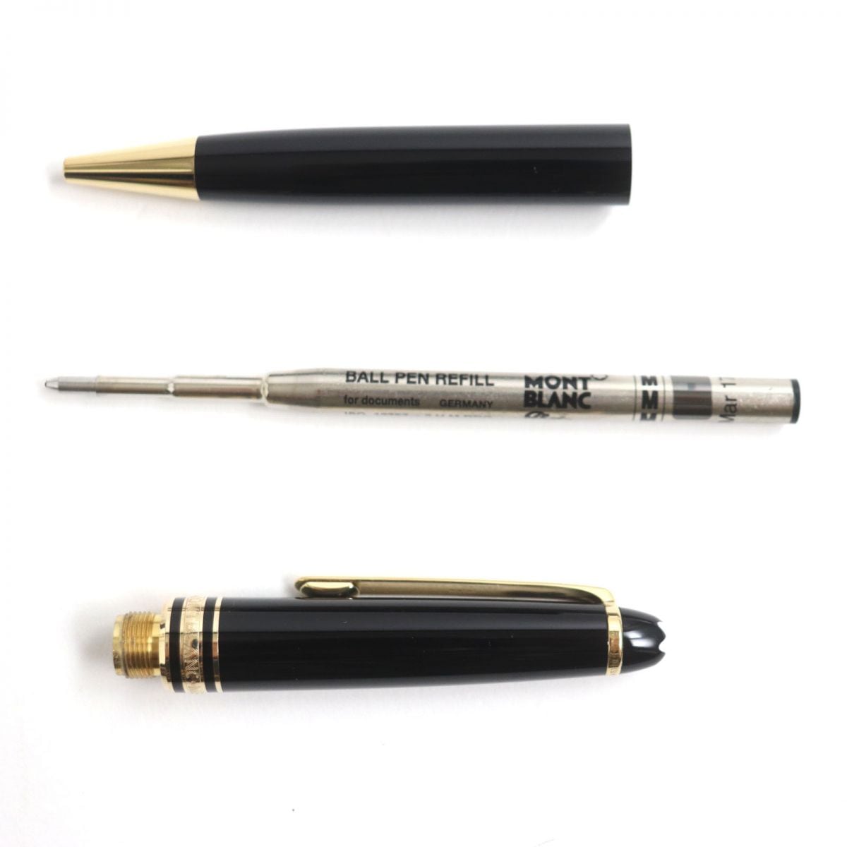 じ*じ様 モンブラン　ボールペン　黒 ☆MONT BLANC・モンブラン/ジェネレーション☆ボールペン・黒