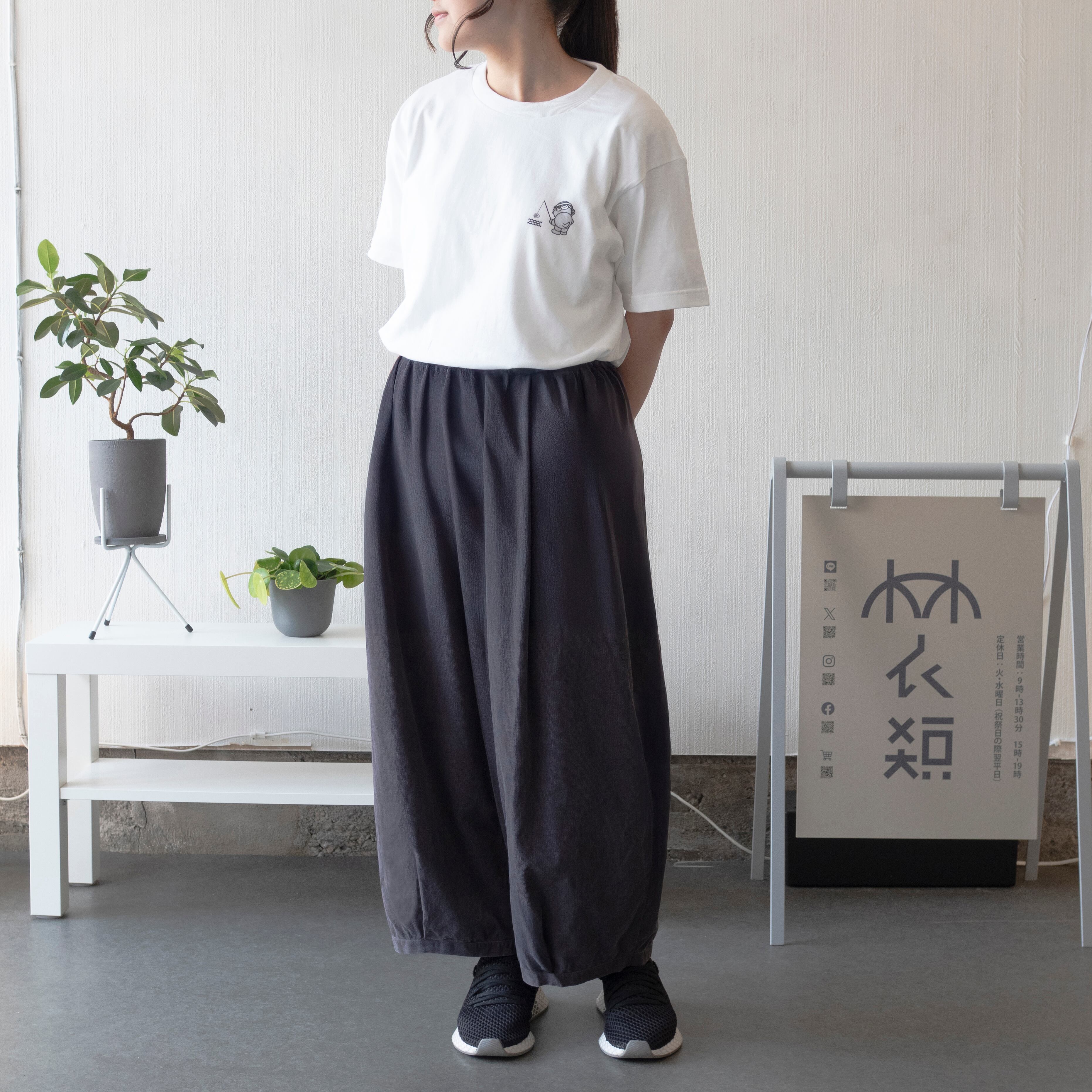 ラッピングバレルレッグパンツ / コーデュロイver.