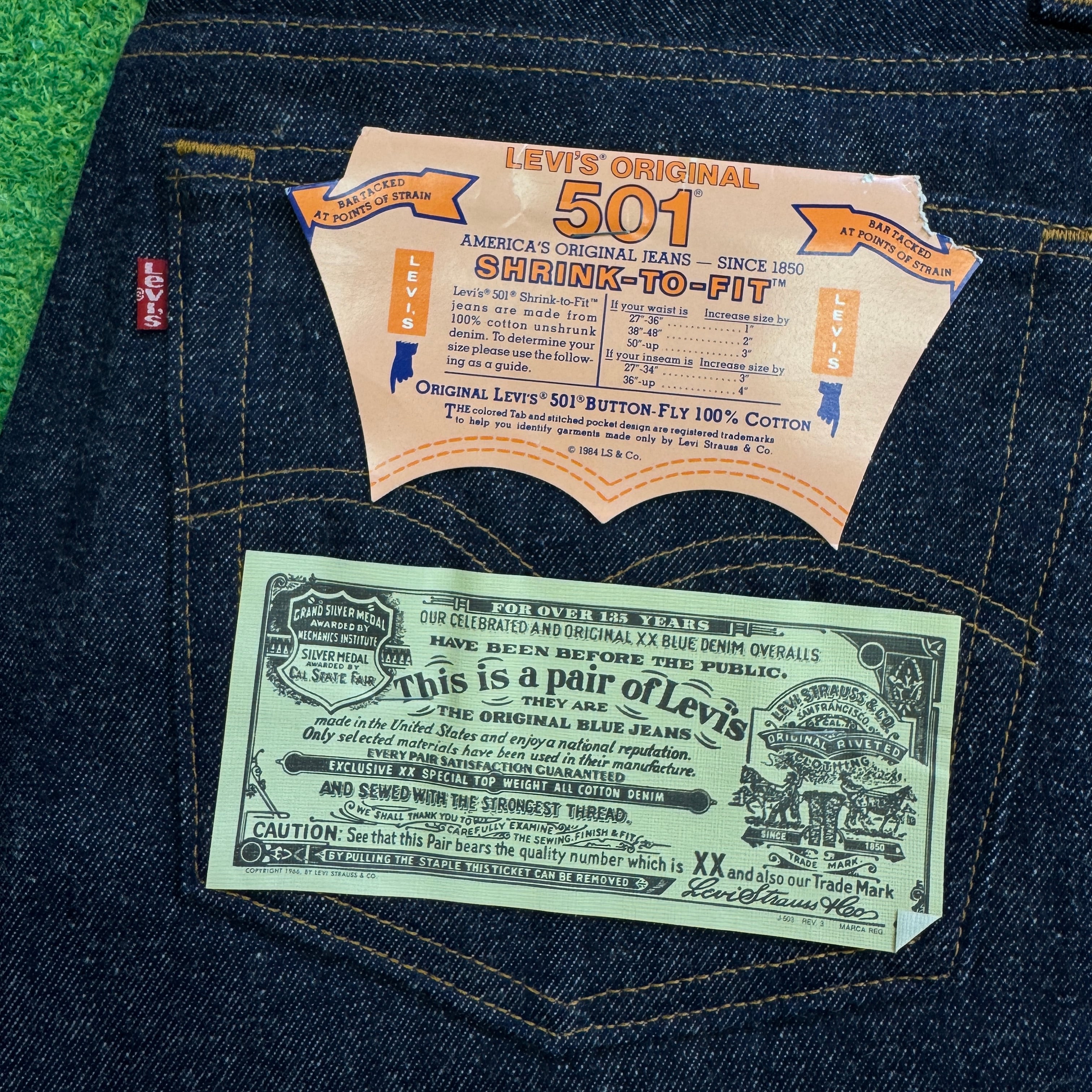 80'S LEVI'S 501 USA製 JEANS（SUPER DEAD STOCK） | VIWONE