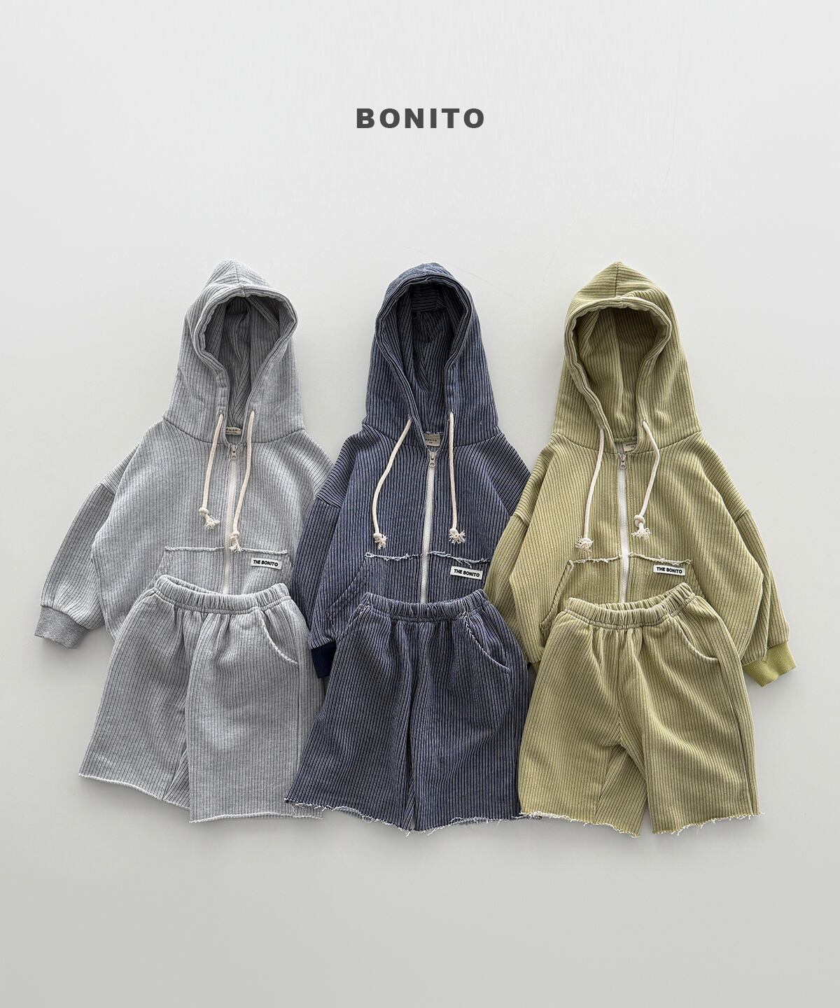 eddy hoodie set up【BONITO】※9月中旬発送予定