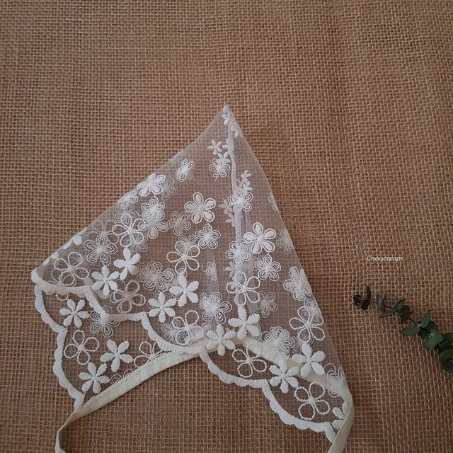 ⭐︎即納⭐︎[ choucream ] lace bonnet