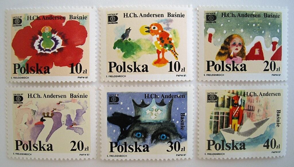 アンデルセン童話 / ポーランド 1987 | Stempel ― 旅する切手 ―