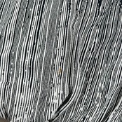 上下 芽風 mefu メフウ セットアップ ニット キャミソール  スカート 40/ブラック×ホワイト レディース センソユニコ