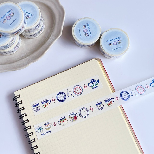 ポーリッシュポタリー マスキングテープ