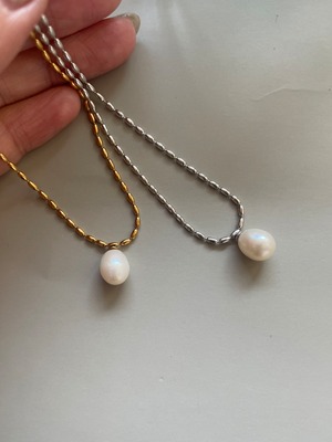 mame chain pearl necklace