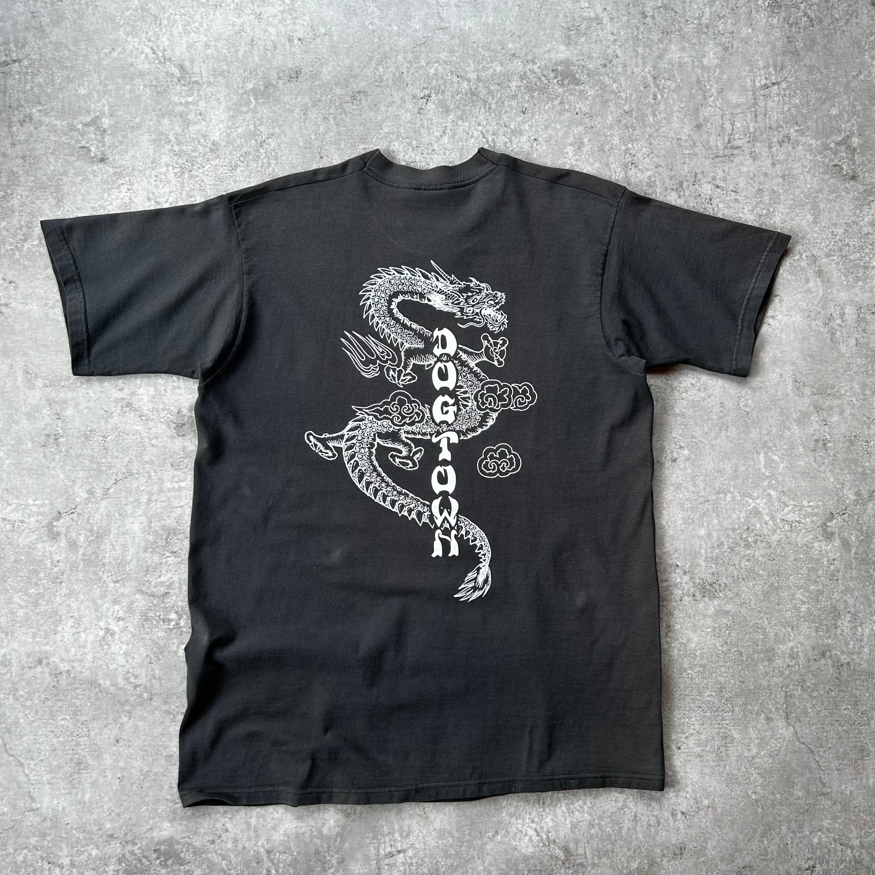 Special!!】90's old stussy Shadow Man Design Tee “黒タグ