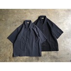 LAMOND (ラモンド) 『SHARI SHIRTS』Open Collar Short Sleeve Shirts