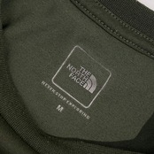 THE NORTH FACE ノースフェイス 迷彩 カモフラ ロゴ ドライ 半袖 Tシャツ サイズ M /カーキ系 メンズ アウトドア NT31405