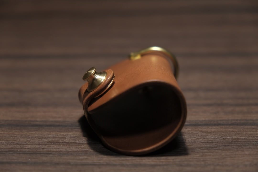 送料無料 ドイツホックのキーケース オークバークベンズ スマートキー