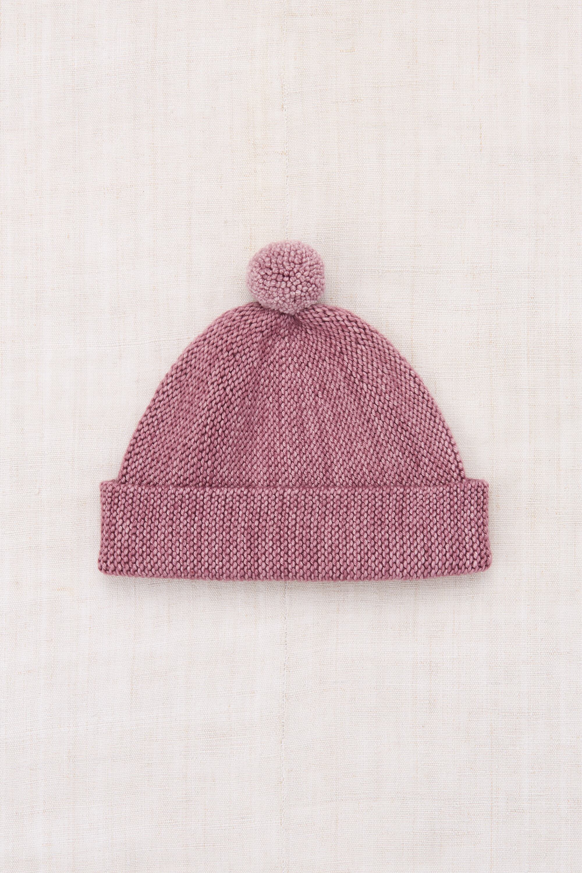 【MISHA & PUFF】26 Fall Drop1 / GARTER HAT / ANTIQUE ROSE