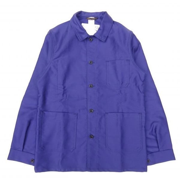 Le LABOUREUR (ルラブルール) MOLE SKIN COVERALL JK ネイビー