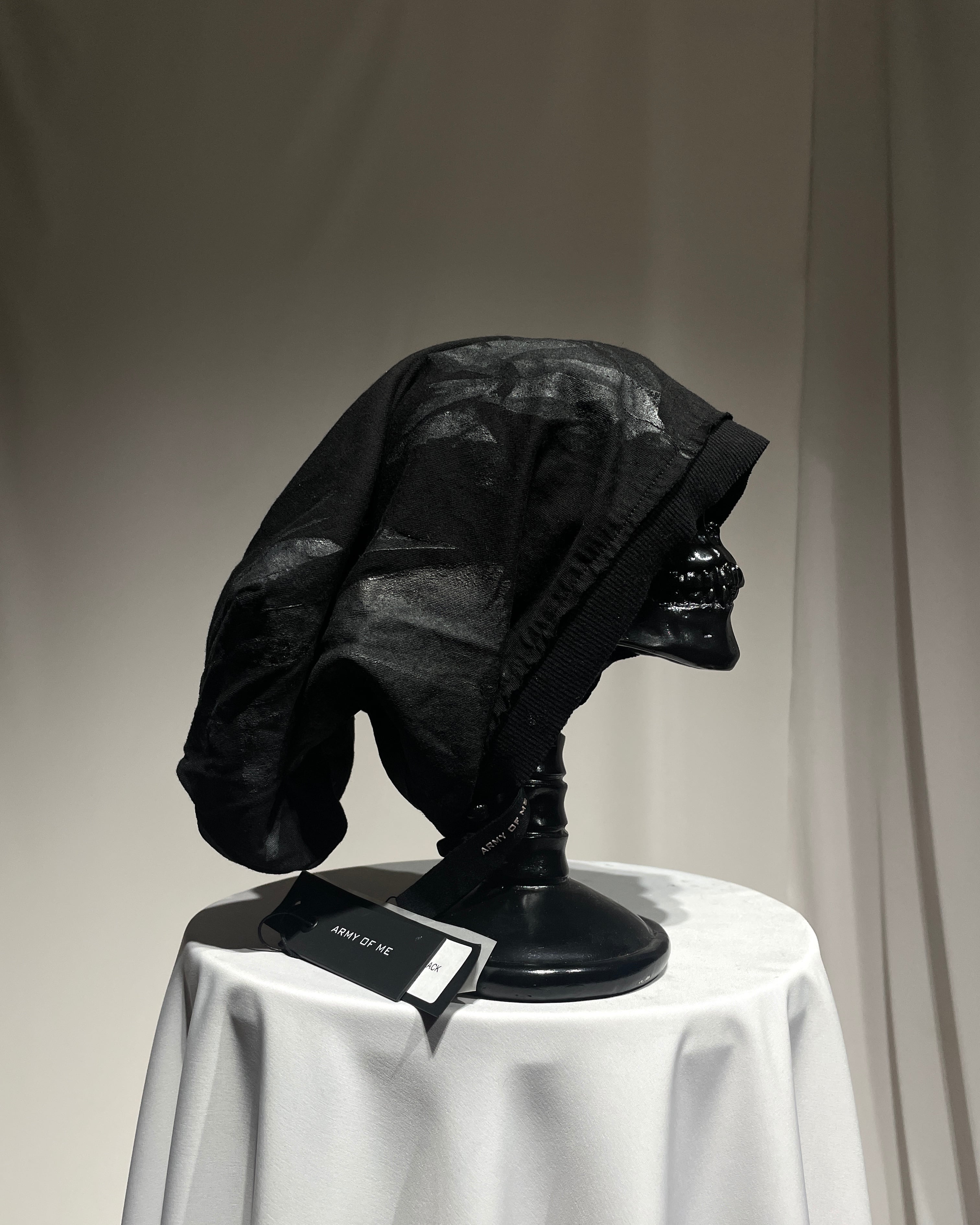S/S2022 ARMY OF ME - Resin-Painted Textured Beanie