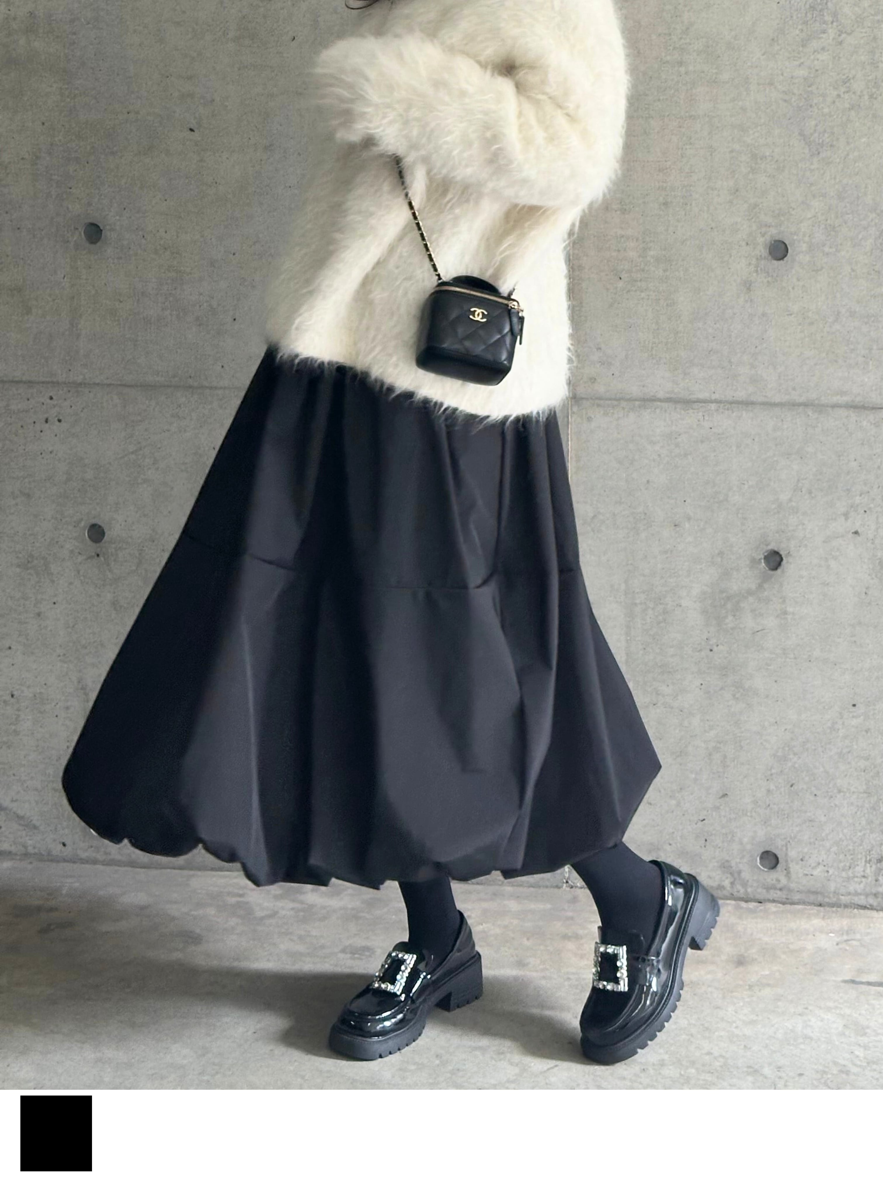 (再入荷)バルーンスカートBLACK