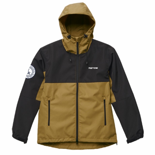 【narrow】スイッチングシェルパーカー   ブラウン