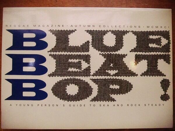 スカ・ディスクガイドブック「BLUE BEAT BOP! レゲエマガジン特別増刊号」 | 古本トロニカ 通販オンラインショップ |  美術書・リトルプレス・ポスター販売