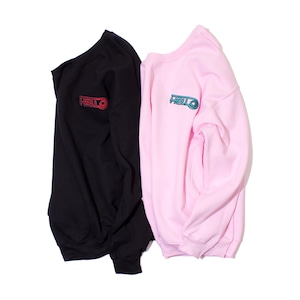 HELLO CREWNECK SWEAT #PINK