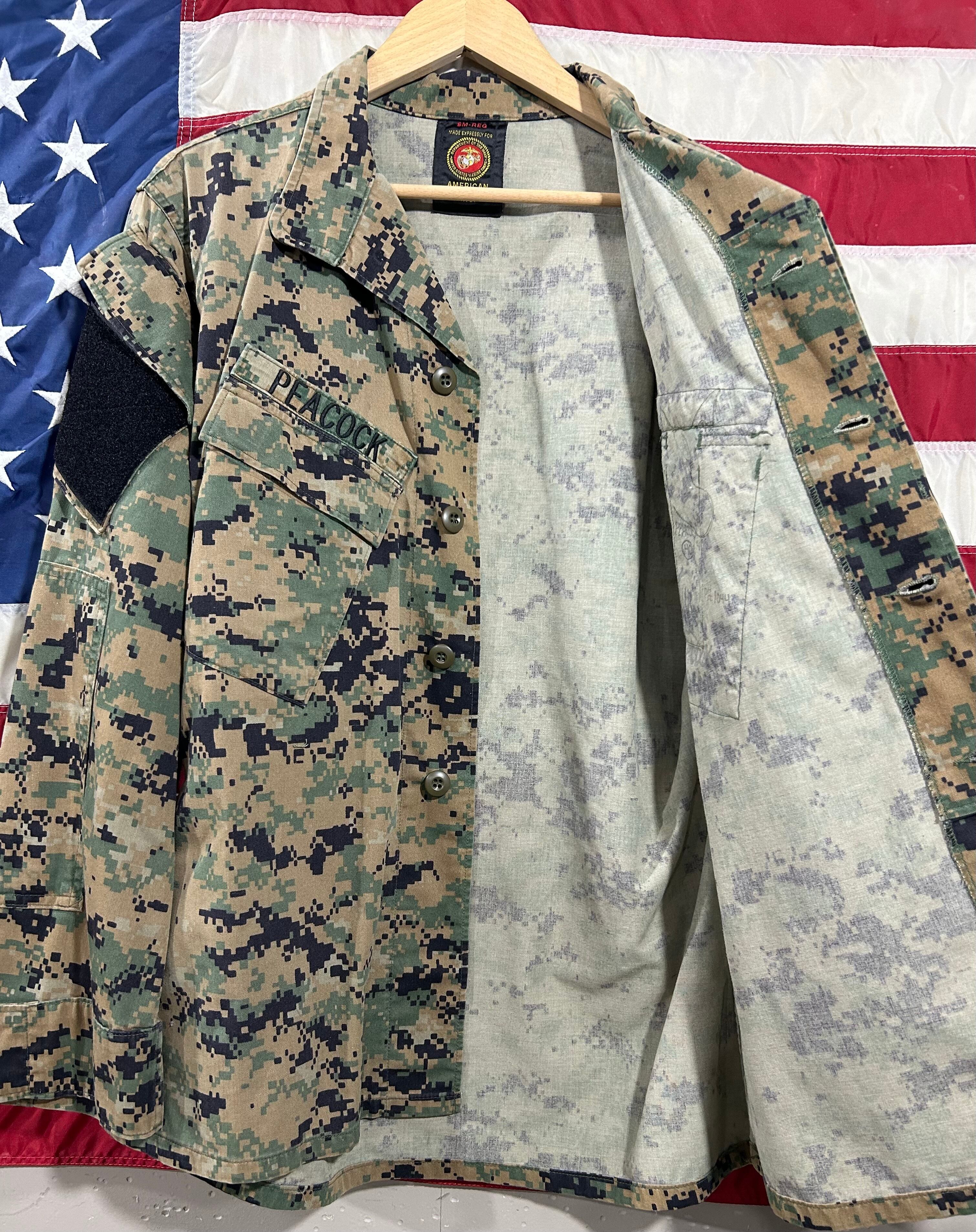 USMC 海兵隊 MARPAT WOODLAND marsoc カスタムBDU ウッドランド
