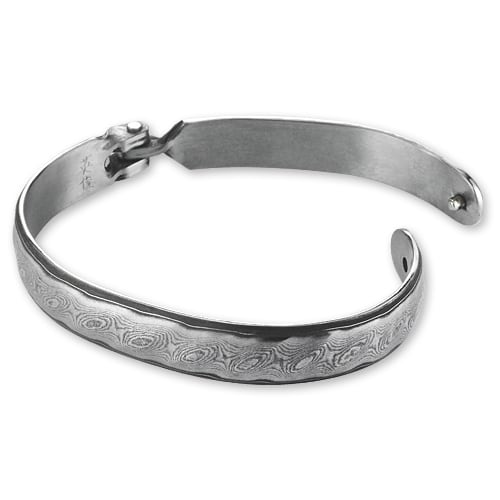 C365 中山英俊 BRACELET ブレスレット】ワイドダマスカスバングル