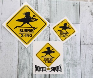 サーフアンドシー　SURF-N-SEA  SURFER X-ING 看板