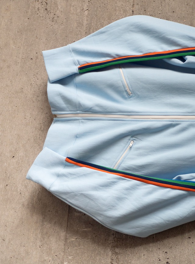 "SPORTS IN MOTION" 1970s Track jersey top