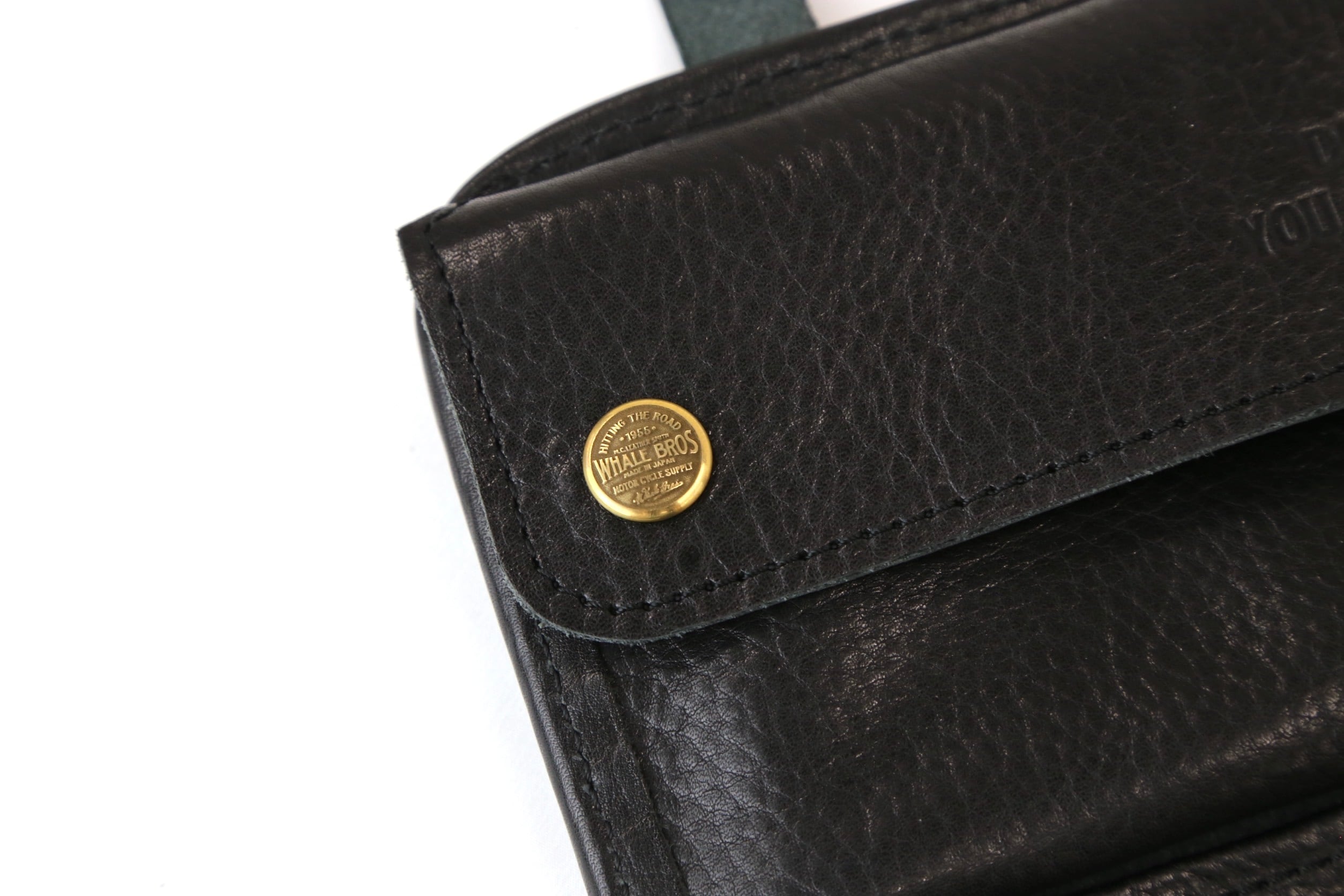 New Tool Roll［Black / White］Leahter/本革(LTR01)【即納】 | Whale