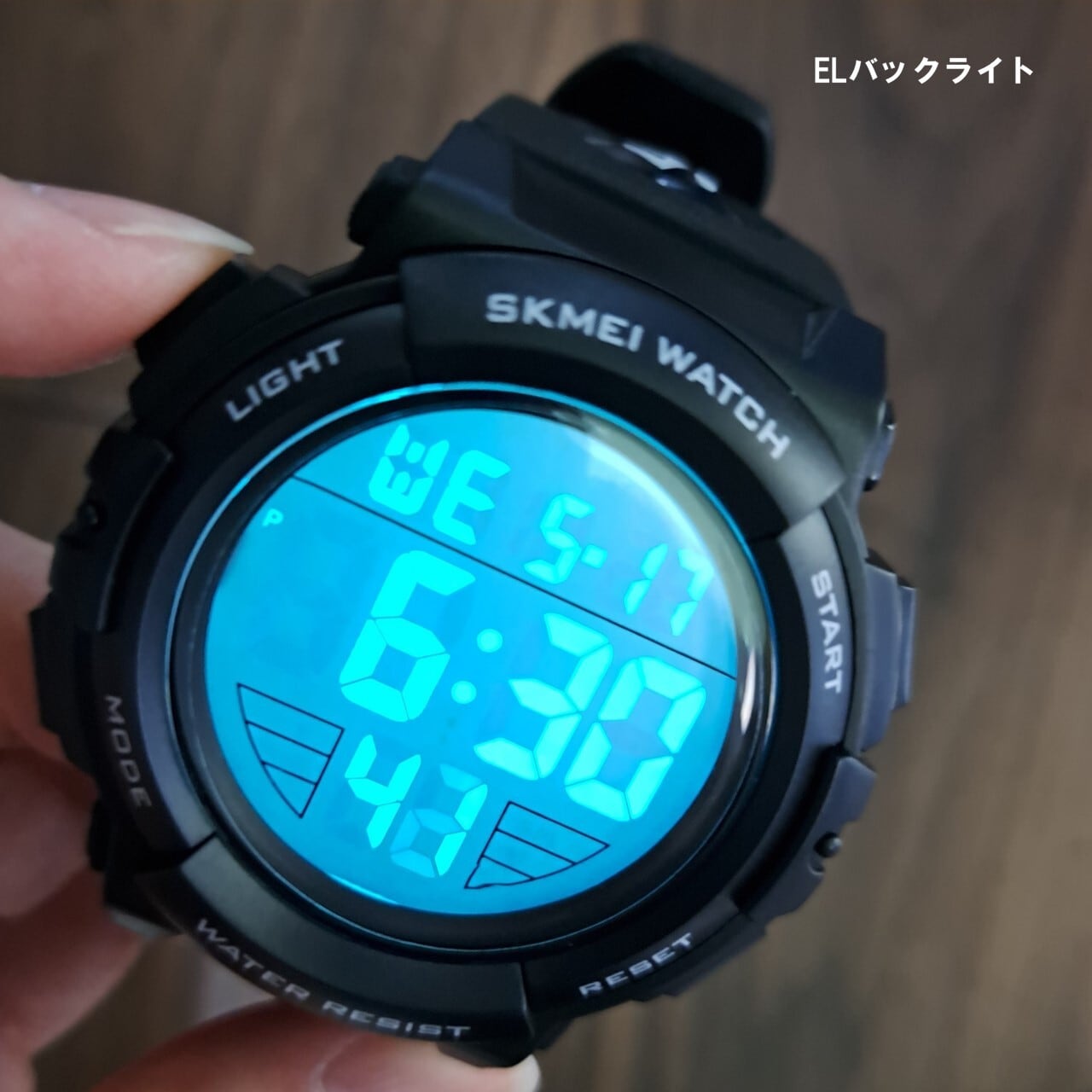 公式】TAILOR JAPAN デジタル腕時計① スポーツウォッチ 光る 腕時計