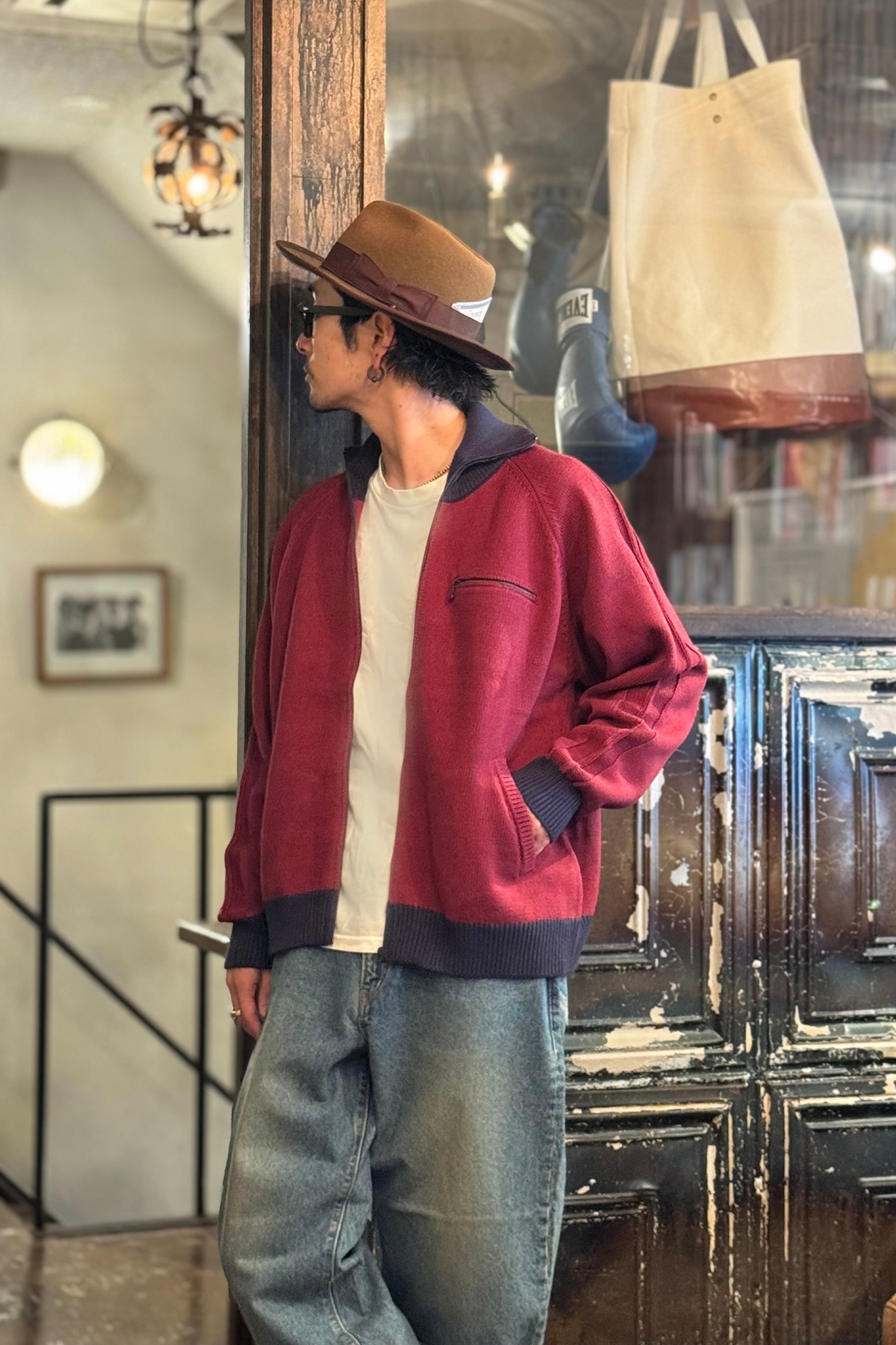 ANACHRONORM/アナクロノーム BICOLOR DRIVERS KNIT AN394 | MAMBO