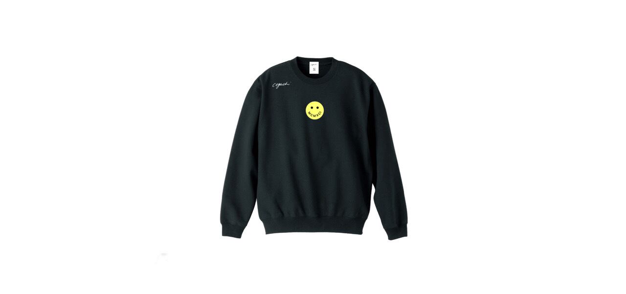 coguchi smile sweat (BLK)