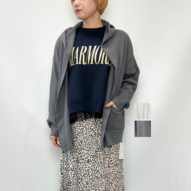 marmors マルモア gown cardigan 0226308063 2026秋冬新作 [送料無料]