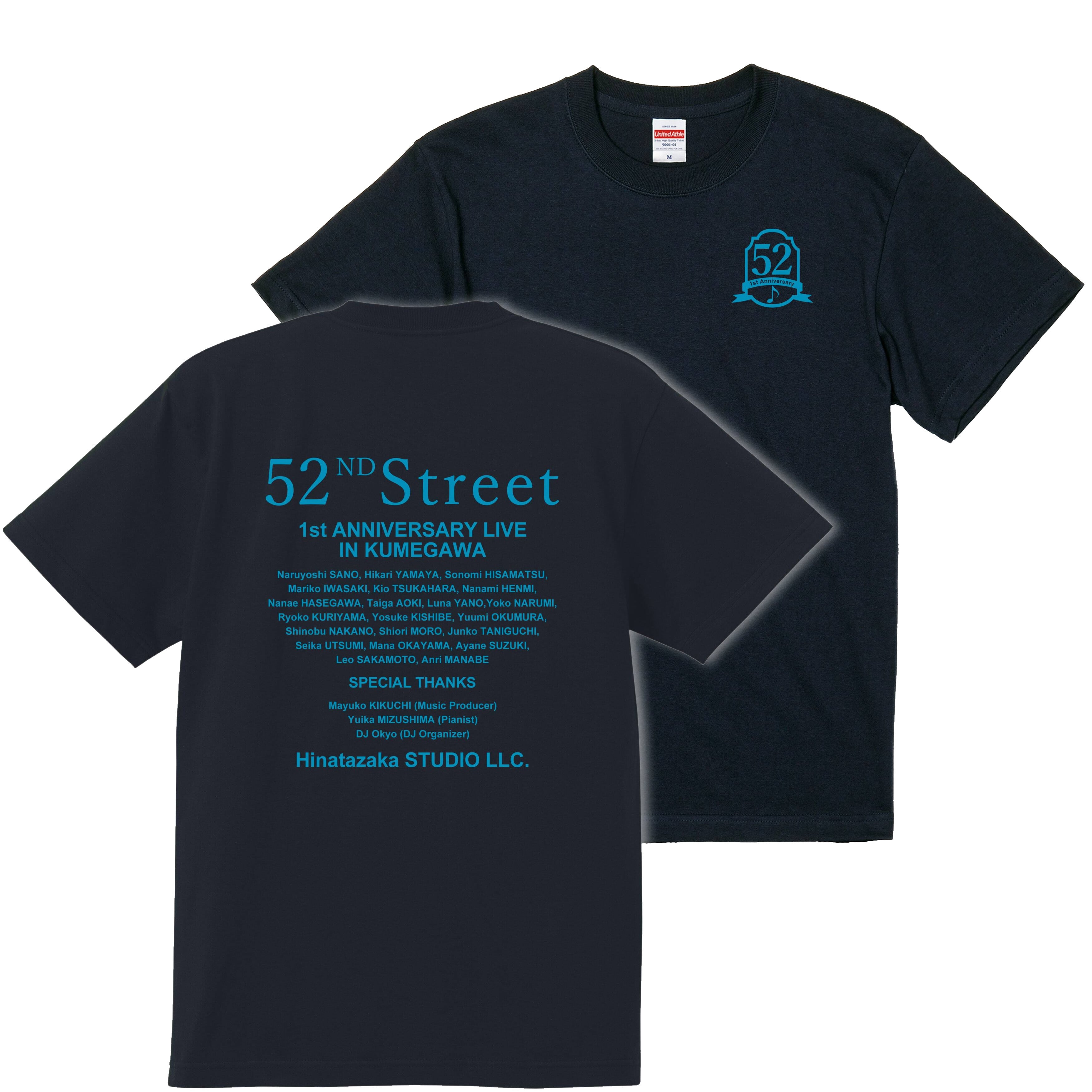  　原宿オープン限定　Tシャツ　青 限定品】オープン2周年記念限定Tシャツ（ネイビー） | ダイニングバー