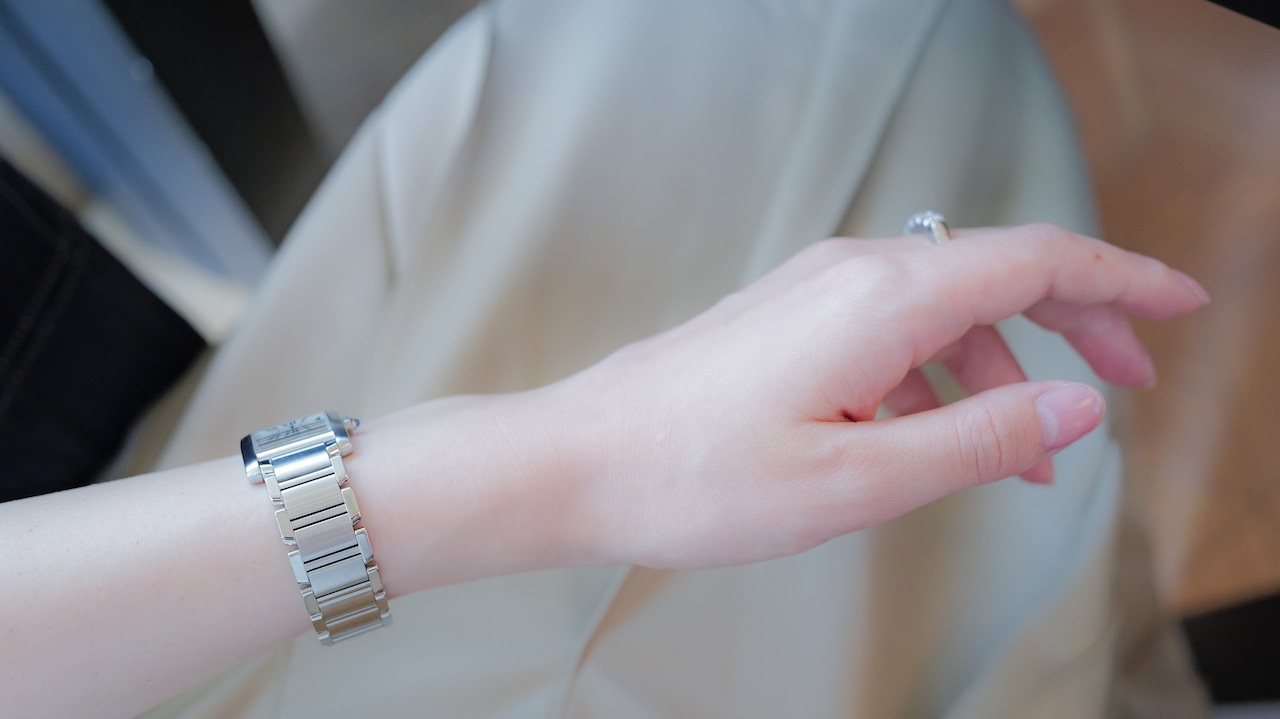 カルティエ タンクフランセーズ  SM