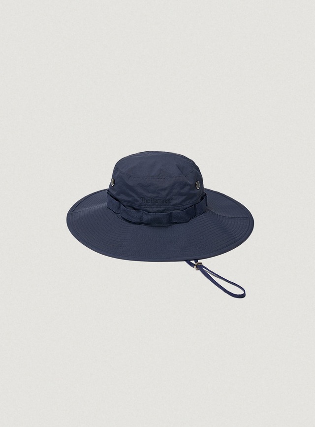 [The Barnnet] Navy Wide Brim Logo Safari Hat 正規品 韓国ブランド 韓国通販 韓国代行 韓国ファッション