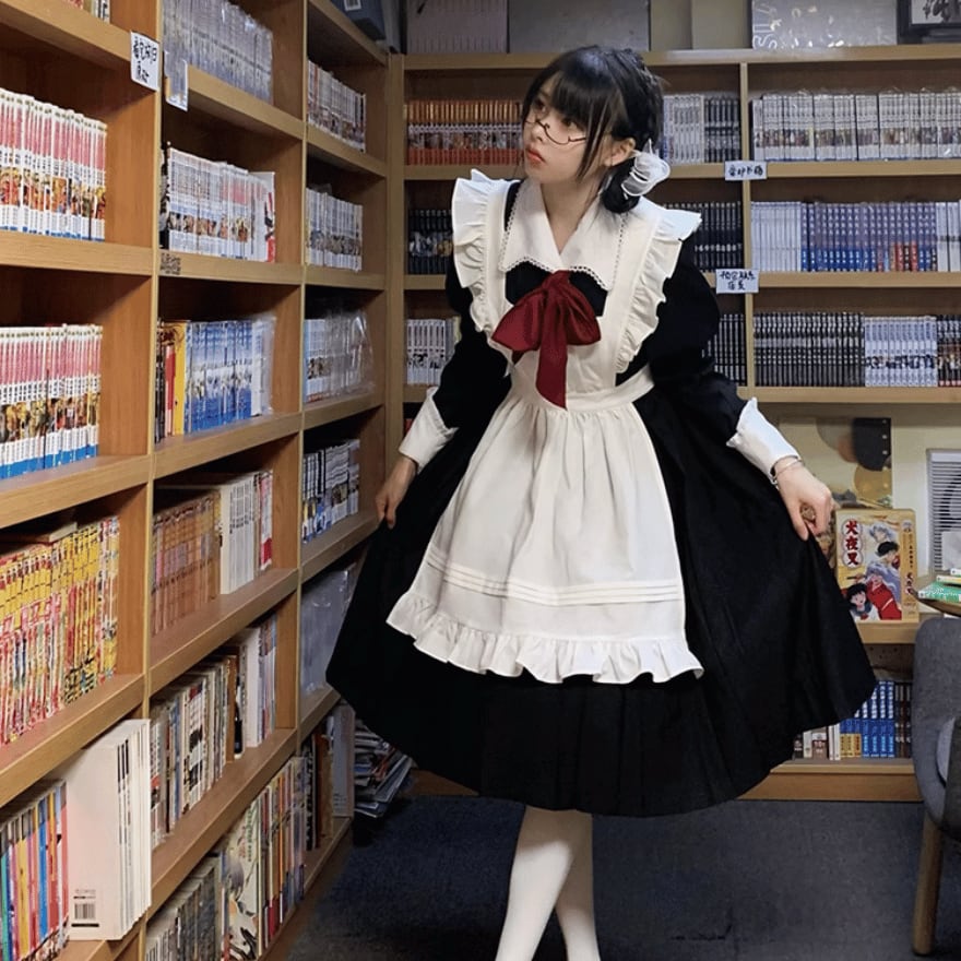 ロリータファッション通販 SEASONZ クラロリ 学園風 ネック